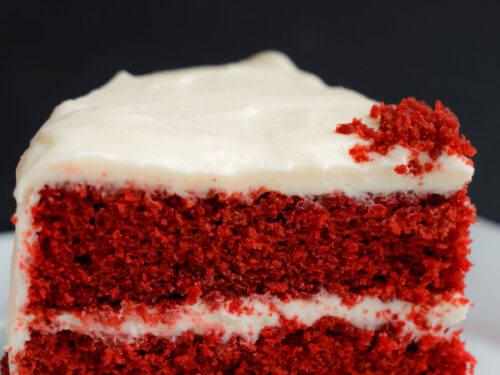 Eggless Red Velvet Cake With Cream Cheese Frosting – Pepkitchen