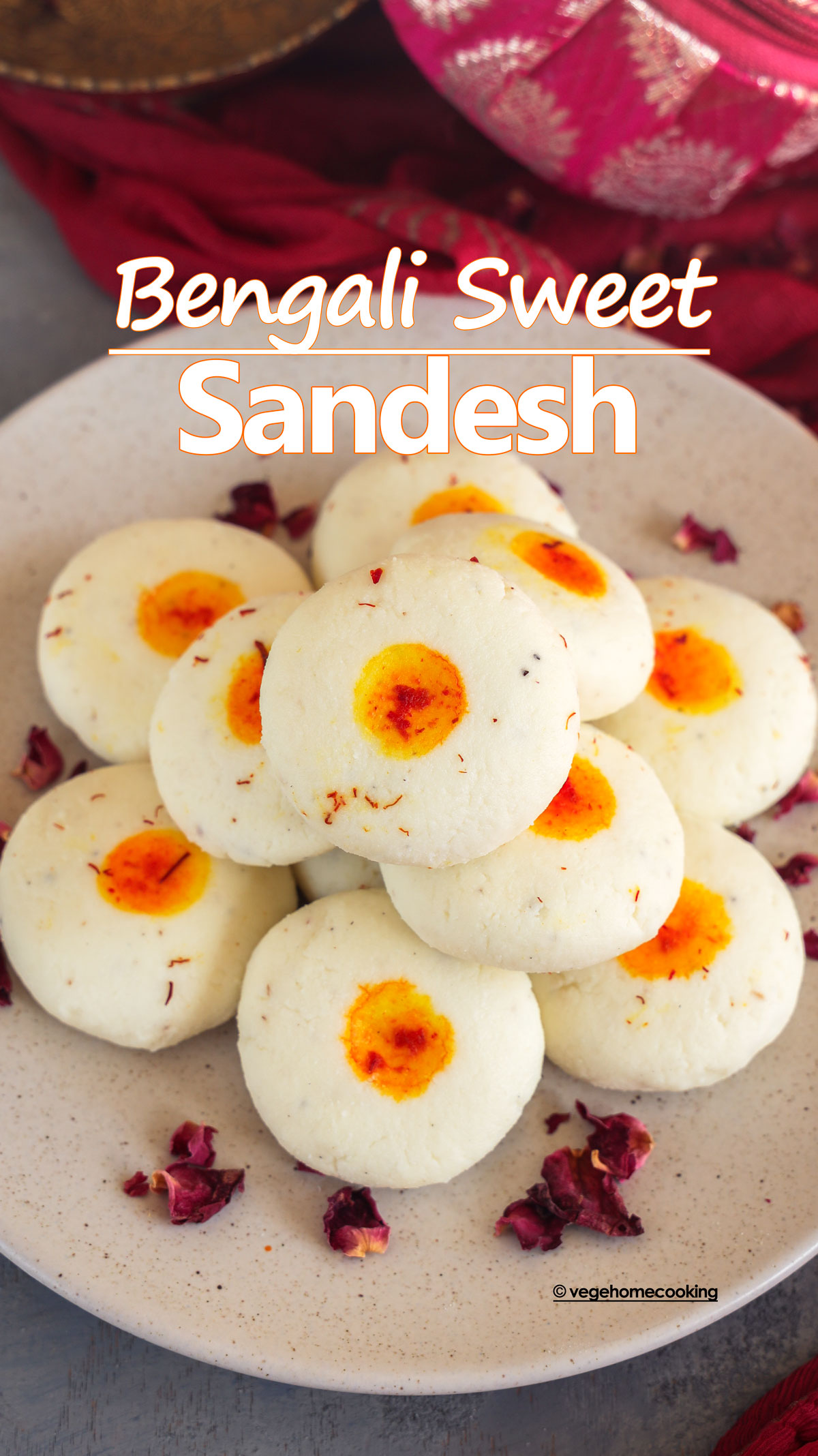 Aam Sandesh (Mango flavoured Sandesh) - Cooking Delight