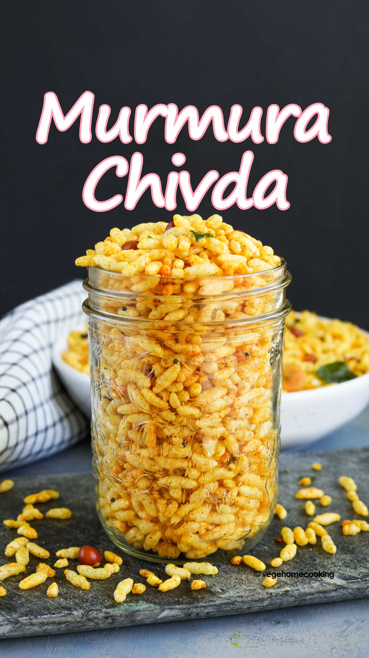 Murmura (Mamra) Chivda / Spicy Puffed Rice Mix