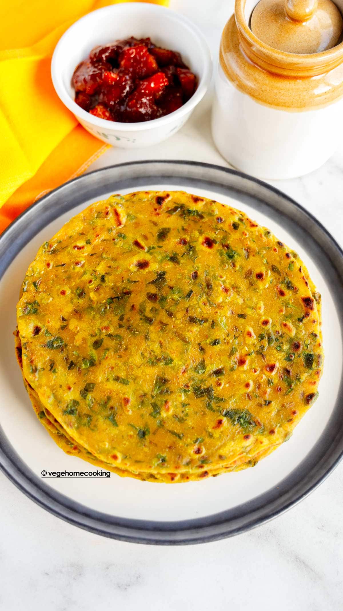 Methi Thepla / Fenugreek Flatbread