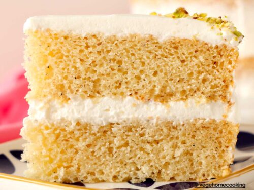 Vanilla cake slice large - Fake - Cake - Decorcentral.com DBA Flora-cal  Products - DecorCentral.com DBA-Flora-Cal | Vanilla cake, Cake slice, Fake  cake